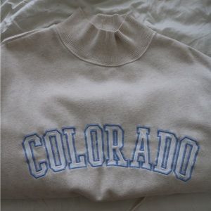 AERIE Colorado Turtle Neck Oversized Sweater